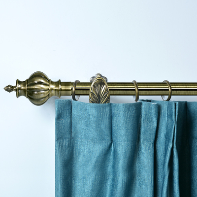 Home Decor Curtain Rod Accessories 22 28 MM Metal Pipes Classic Curtain Rods Sets Cheap Price
